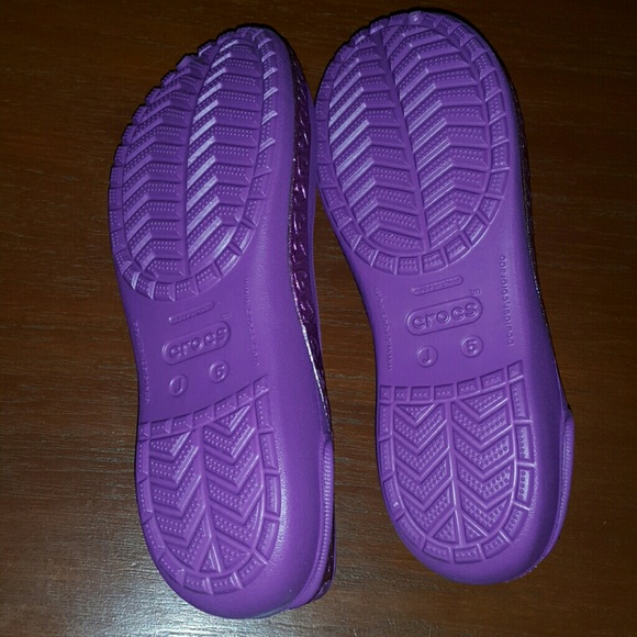 Purple CROCS - Picture 3 of 3